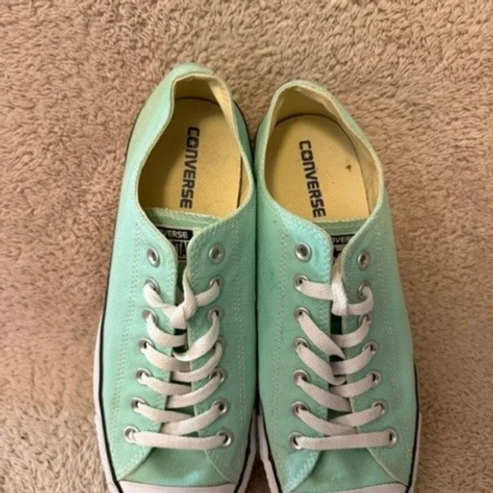 Converse Chuck Taylor All Star Low Top Mint Green Mens 11 Shoes Sneakers 136565F - Picture 9 of 10